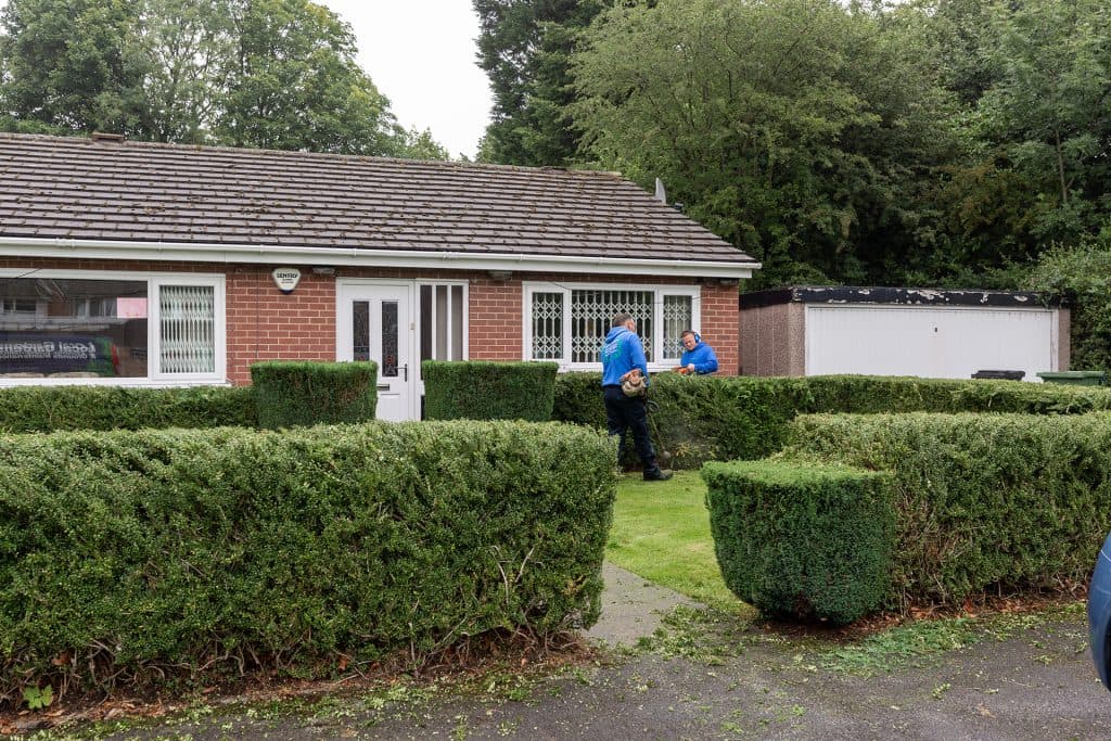 Care home grounds maintained by Local Gardens